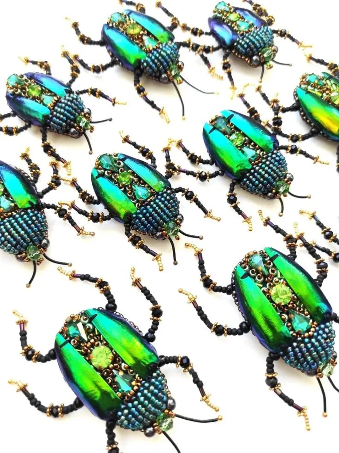 Green insect brooch, insect pin, mooth brooch, butterfly brooch, bug pin, bee brooch, bug brooch, insects, madam toto