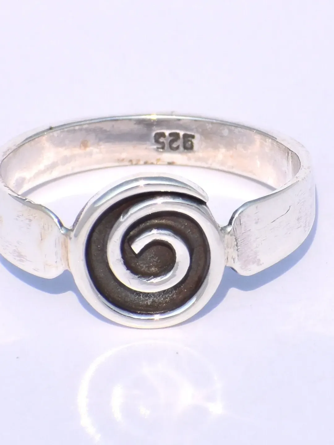 Spiral Ring, Handmade Ring, 925 Silver Ring, Silver Spiral Ring, Fine Ring, Everyday Ring, Statement Ring, Unique Ring, Wire Wrap Ring, Ring
