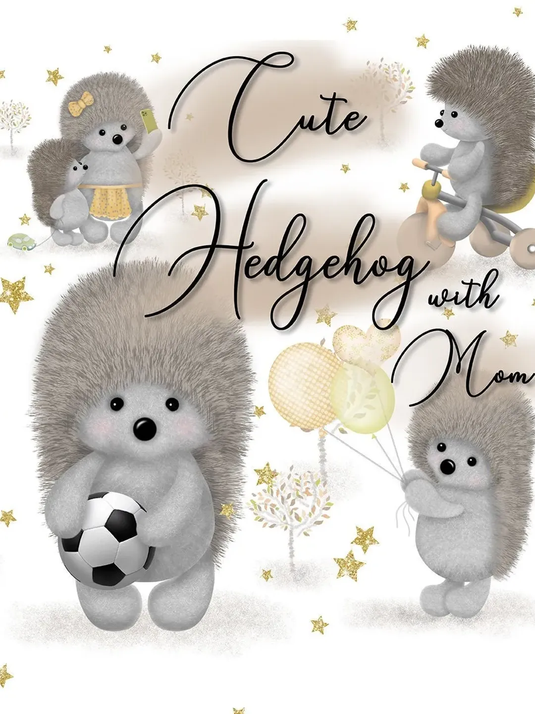 Hedgehog digital print, Hedgehog png, Watercolor Hedgehog, baby shower invitation, Clipart, baby animal,  watercolor illustration