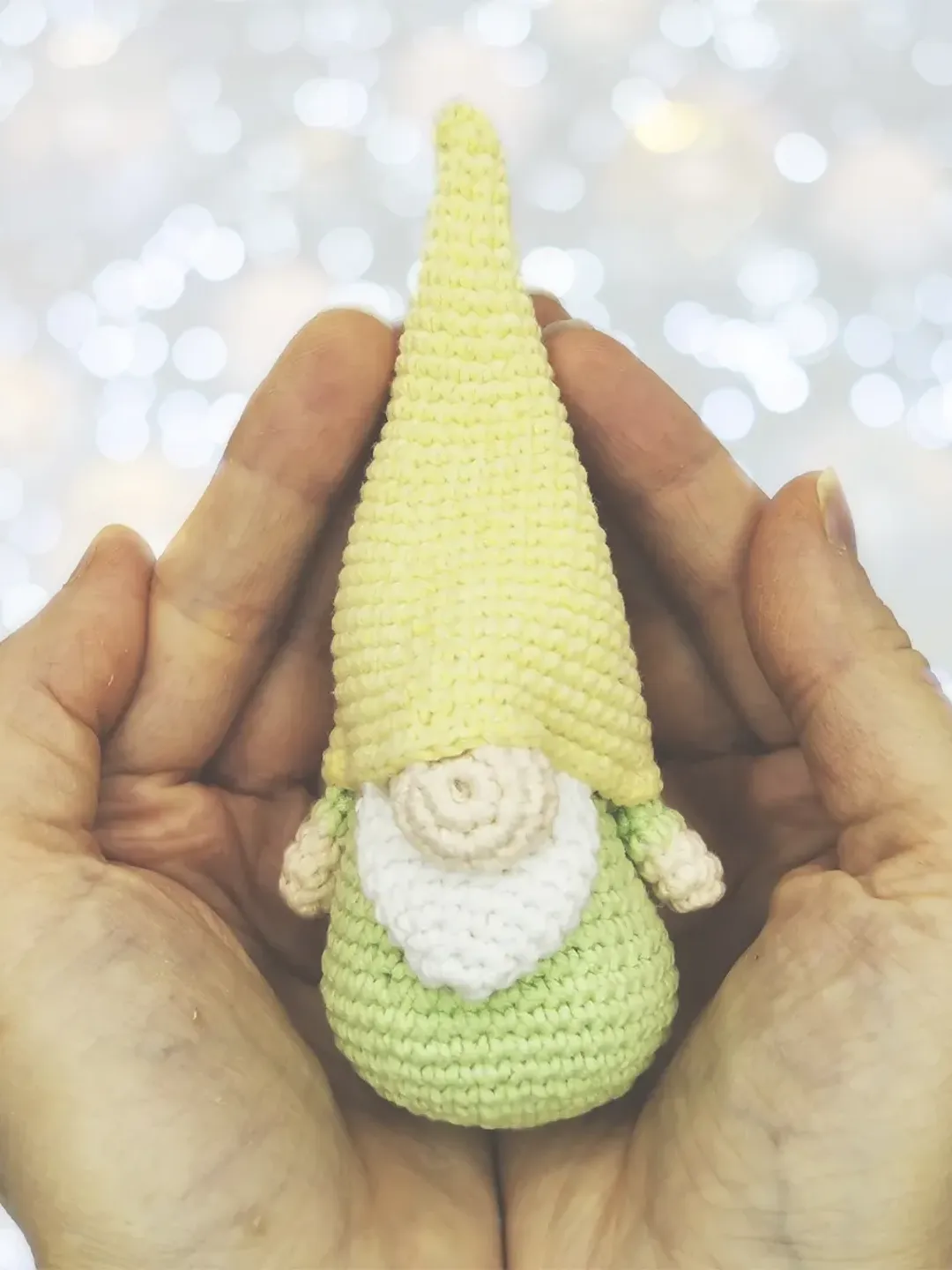 Easter gnome toy, summer gnome decor, mini gnome doll, gnome gift for her