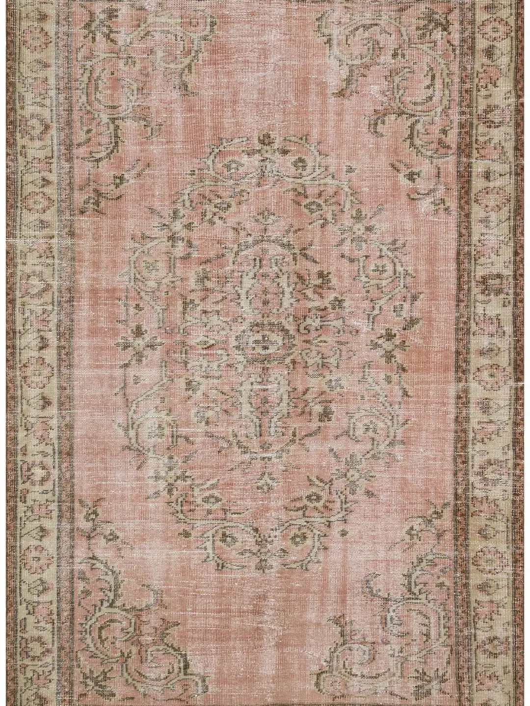Pink Turkish Rug Pattern Turkish Rug, Pink Turkish Rug, Boho carpet, Oushak carpet, Home decor ...