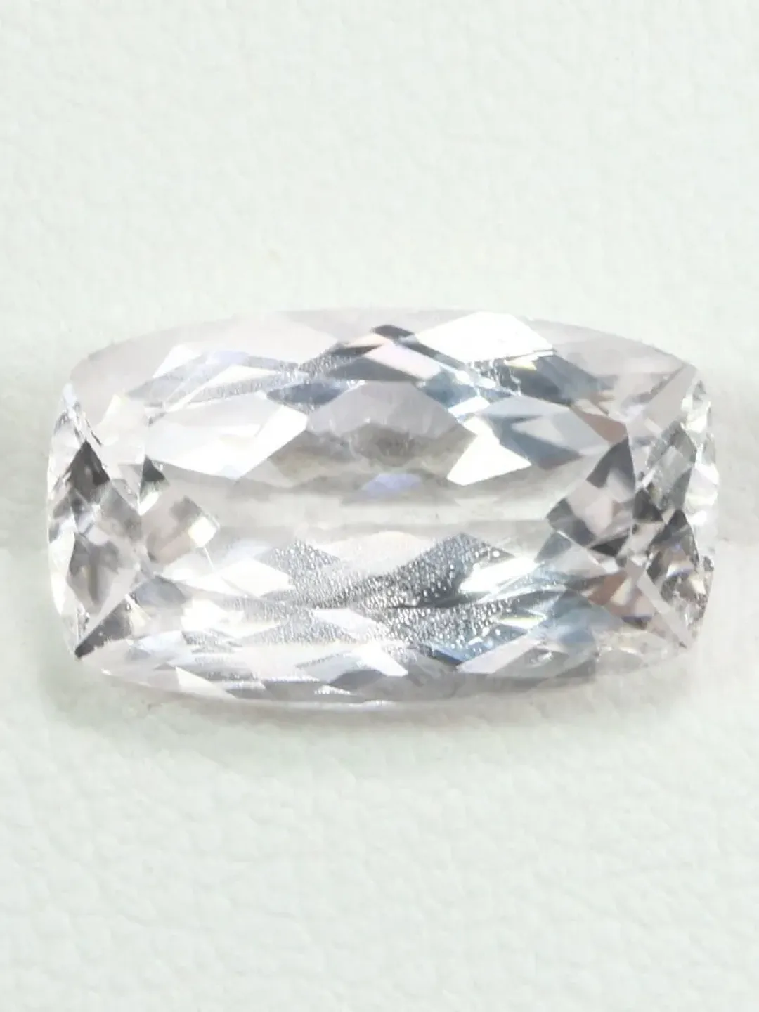 5.99 CT Unique Rare Silver White Unheated 100% Natural Danburite Mexican