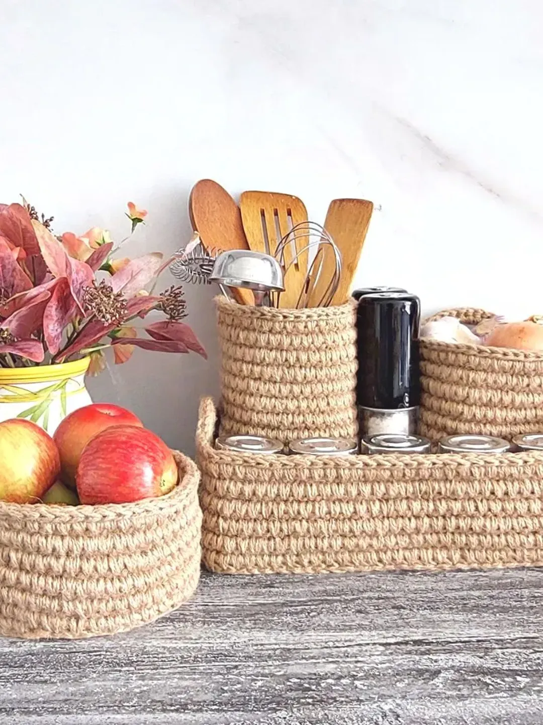 Kitchen organization Tray storage baskets