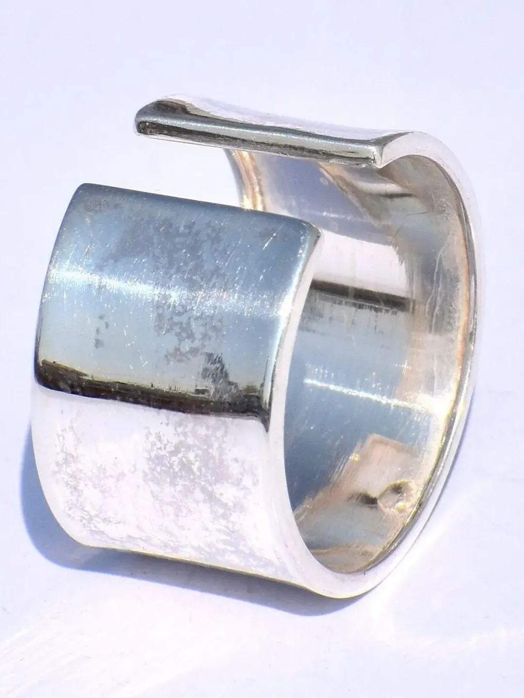 Silver Band Ring, 925 Sterling Silver Band Ring, Minimalist Band Ring, Statement Silver Ring, Chunky Ring, Wide band Ring, Jewelry For Woman