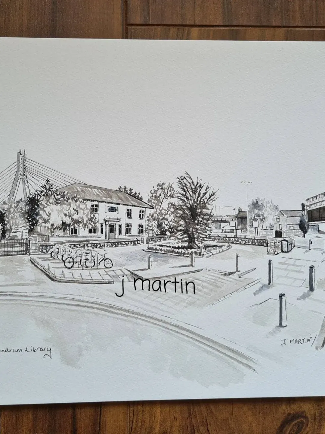 Dundrum Library, Dundrum, Dublin, DLR libraries, unmounted, unframed