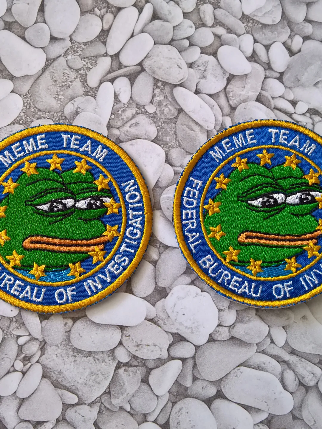Pepe The Frog Patch Meme Team Patch Sew on or Hook and Loop Meme Patch