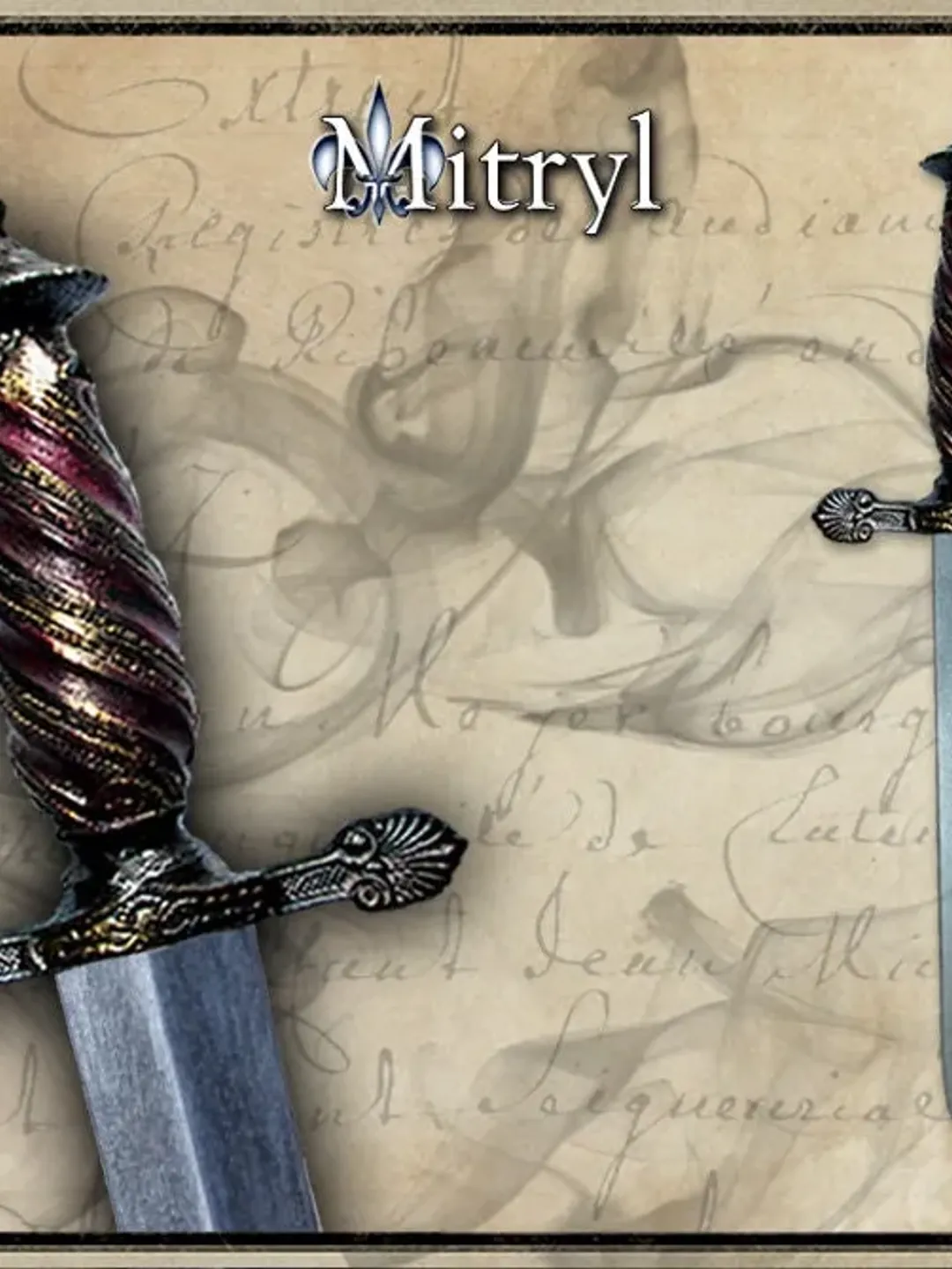 Vicompte foam LARP dagger for live action role playing or cosplay. *TAX INCLUDED*