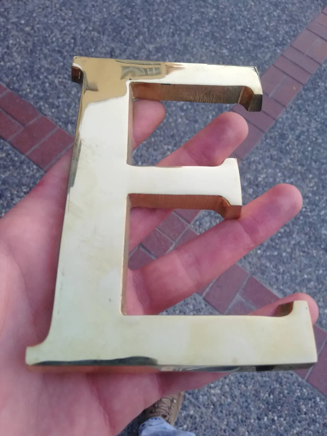 Cast Brass Letters - Shinny Cast Brass Sign - Solid Brass Letters