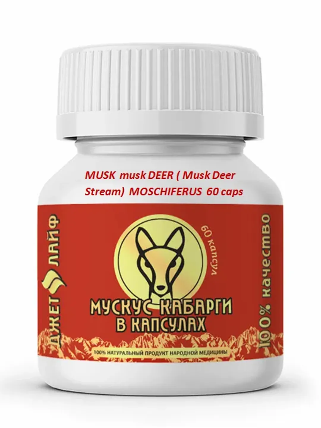 Musk musk deer (musk deer stream) - Moschiferus 60 caps