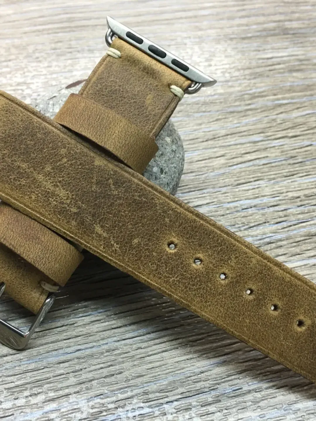 Apple Watch Ultra Band 45mm 44mm 42mm, iWatch Series 7 Watch Band Strap, Brown Handmade Apple Watch SE, Valentines Day Gift Idea