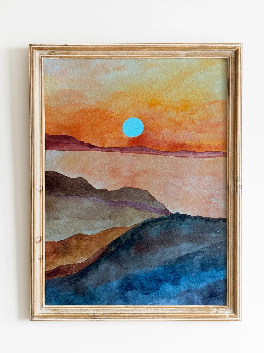 Fuji III-home decor, wall arts,Nordic paintings,Interior Design,hostel,mountain