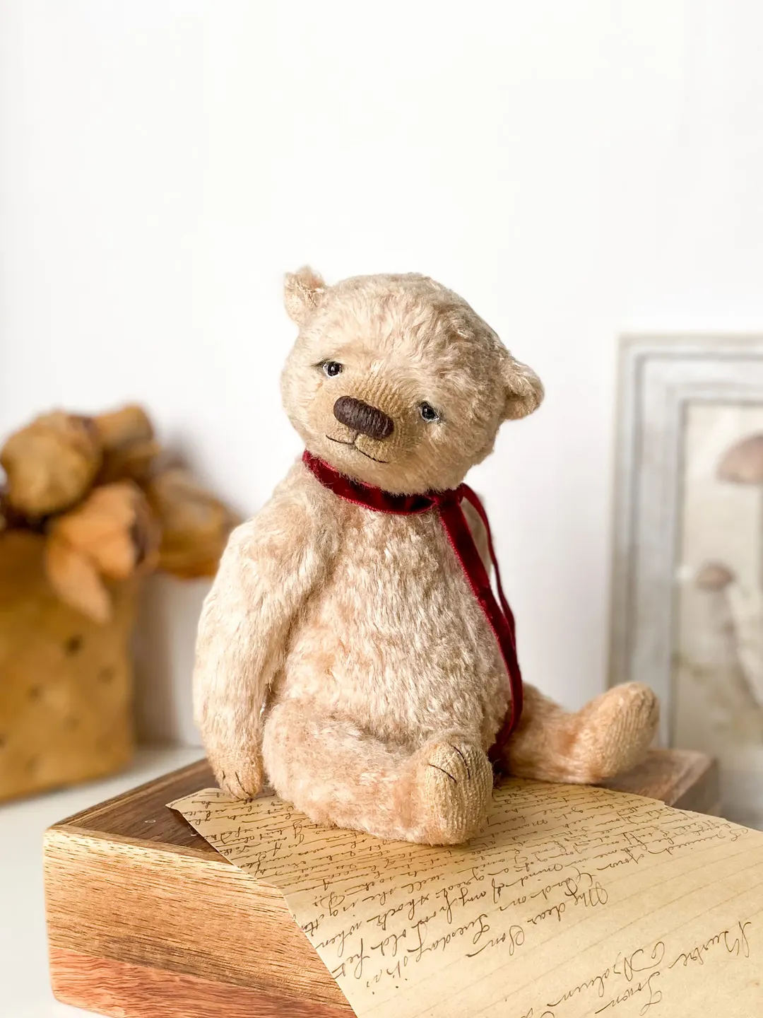 Teddy bear girl, cute teddy bear