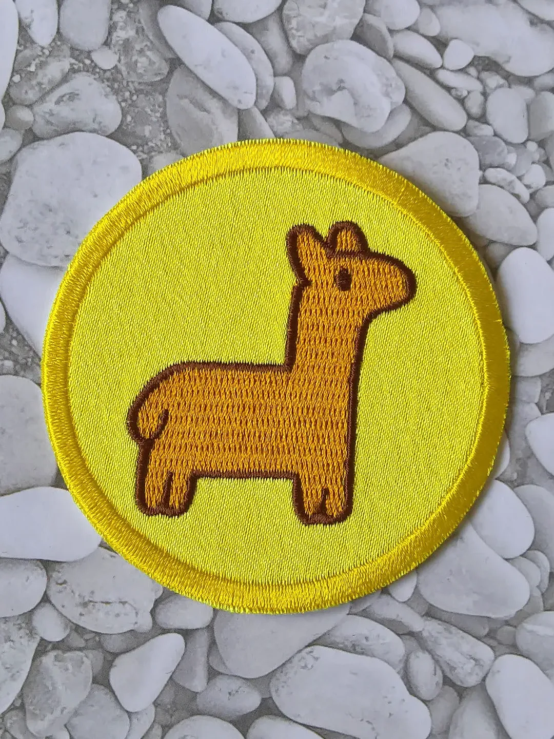Pacifica Lama Patch Sew on or Hook and Loop