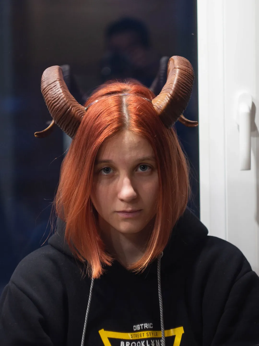 Twisted Sheep Horns, Lightweight 3d Printed Headset Accessories, Realistic Fantasy Cosplay Ram Horns Headband for Halloween or Photoshoot