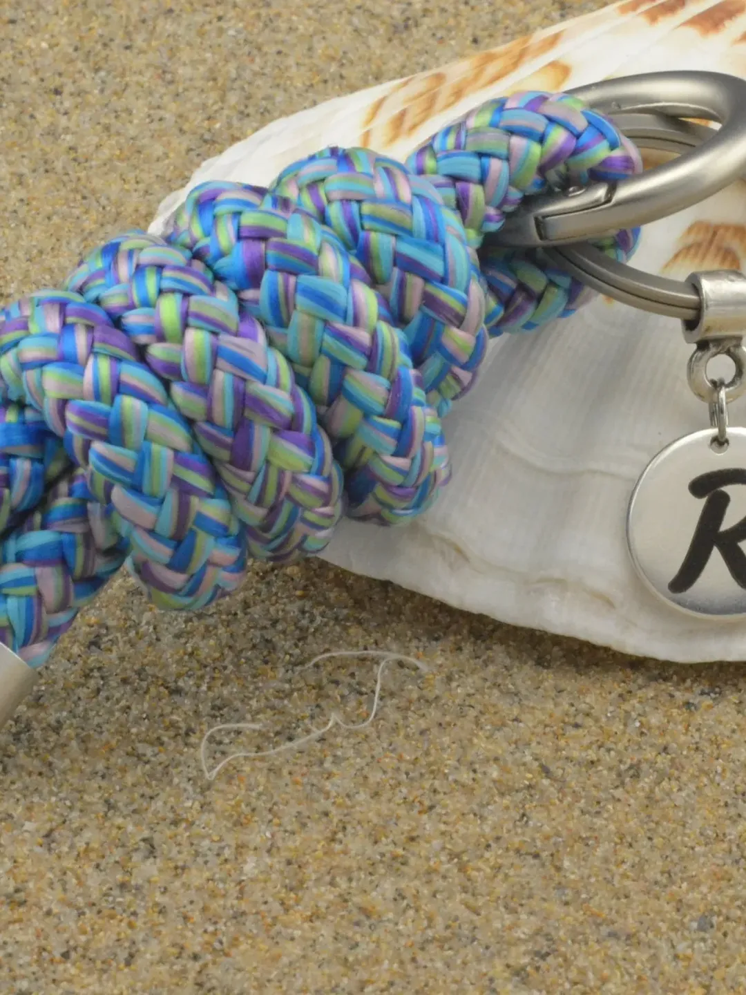 Personalized Rope Keychain Paracord - Sailor Gift Nautic Knot - Custom ...