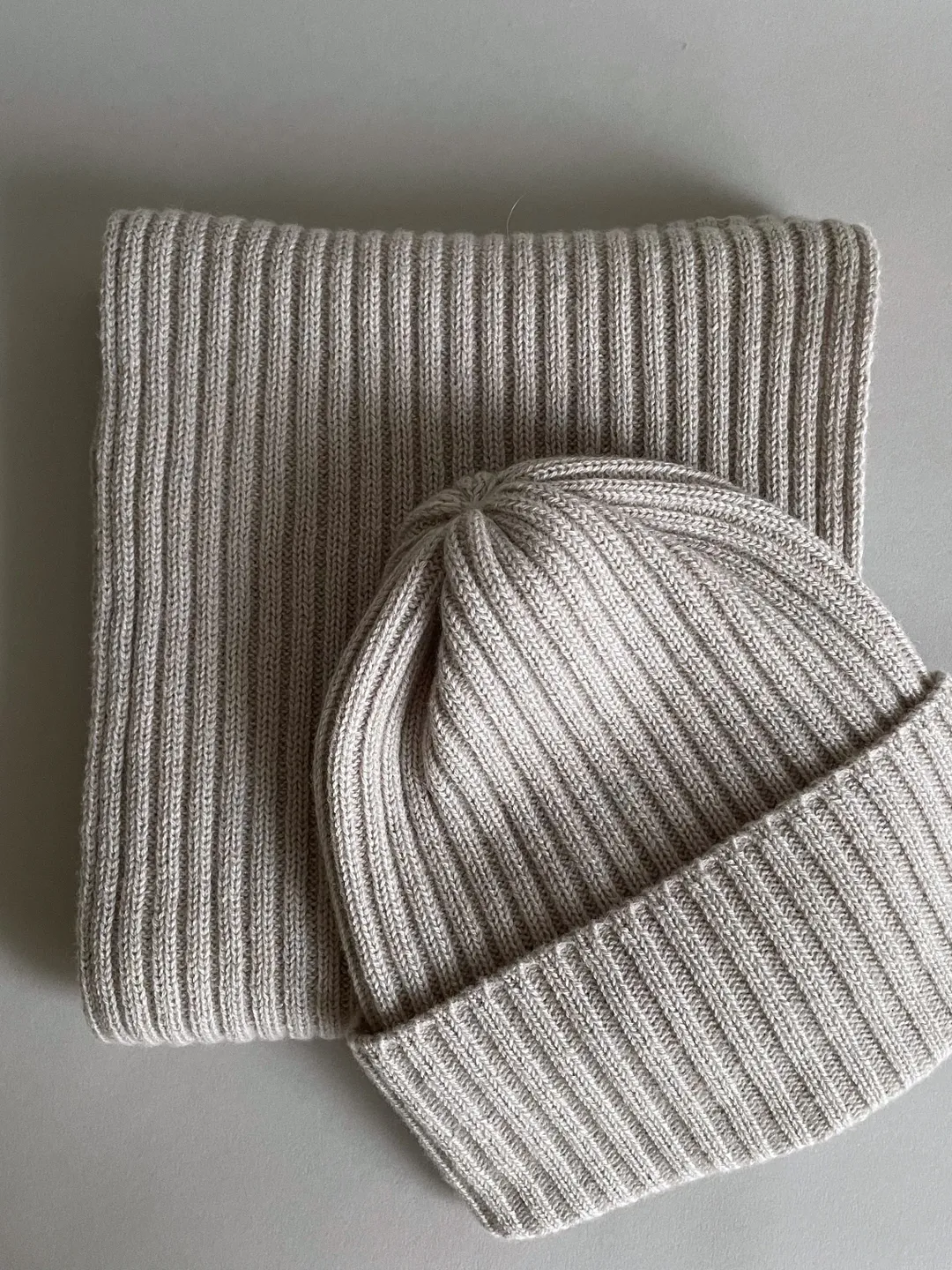 Scarf and hat set womens. Chunky Knit scarf women. Merino set hat and ...