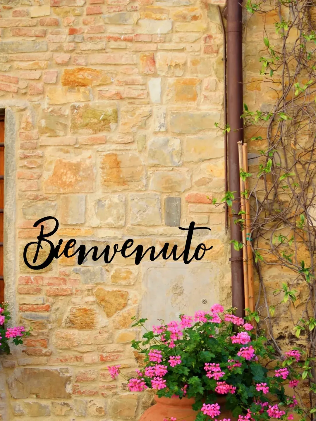 Bienvenuto Metal Sign, Fancy Italian Welcome Decor, Italian Restaurant Sign, Italian Porch Decor