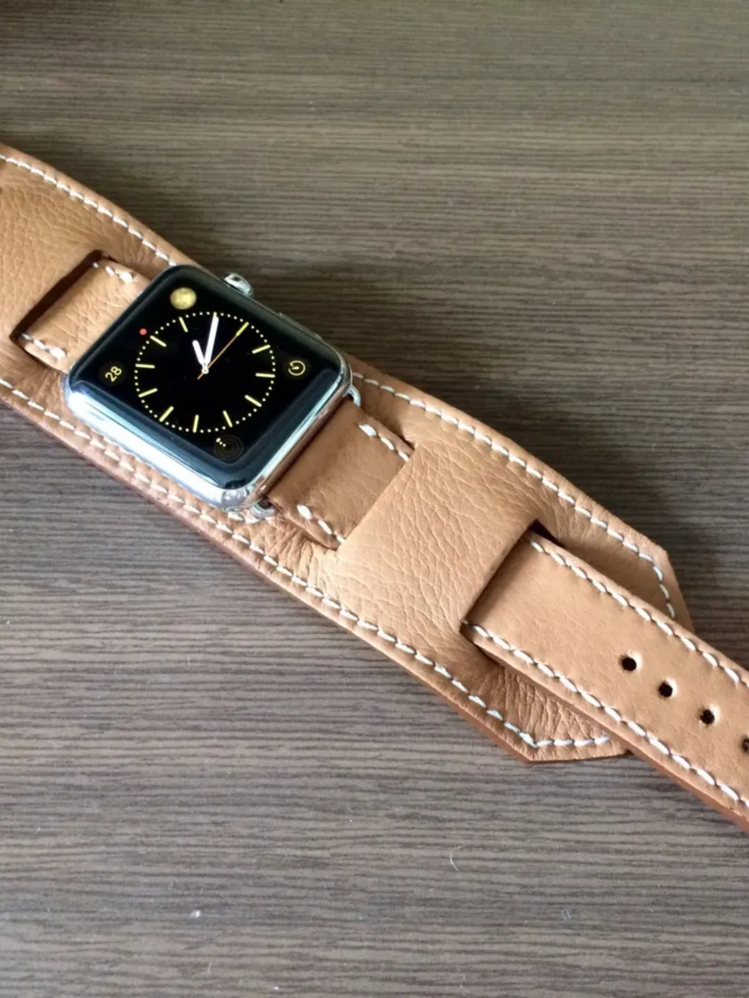 Apple Watch Band, Full Bund Strap, Apple Watch Strap, Leather Cuff Watch Band, Black Friday, Watch Band For Apple Watch 42mm - FREE SHIPPING