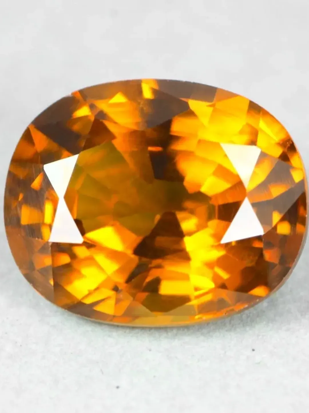 1.39 CT Stunning Rarest Unheated  100% Natural  Orange Mali Garnet Loose Gemstone