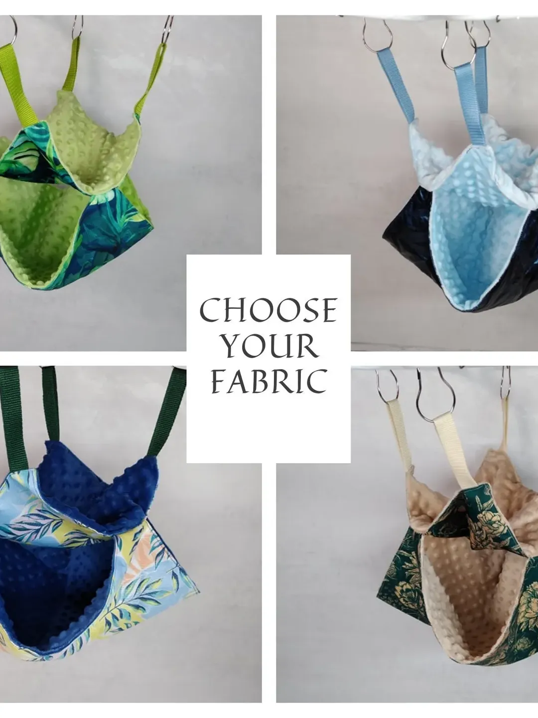 Honeycomb hammock, sugar glider hammocks, chinchilla cage accessories, ferret cage accessories, rat hammock, ferret hammock, rat toys