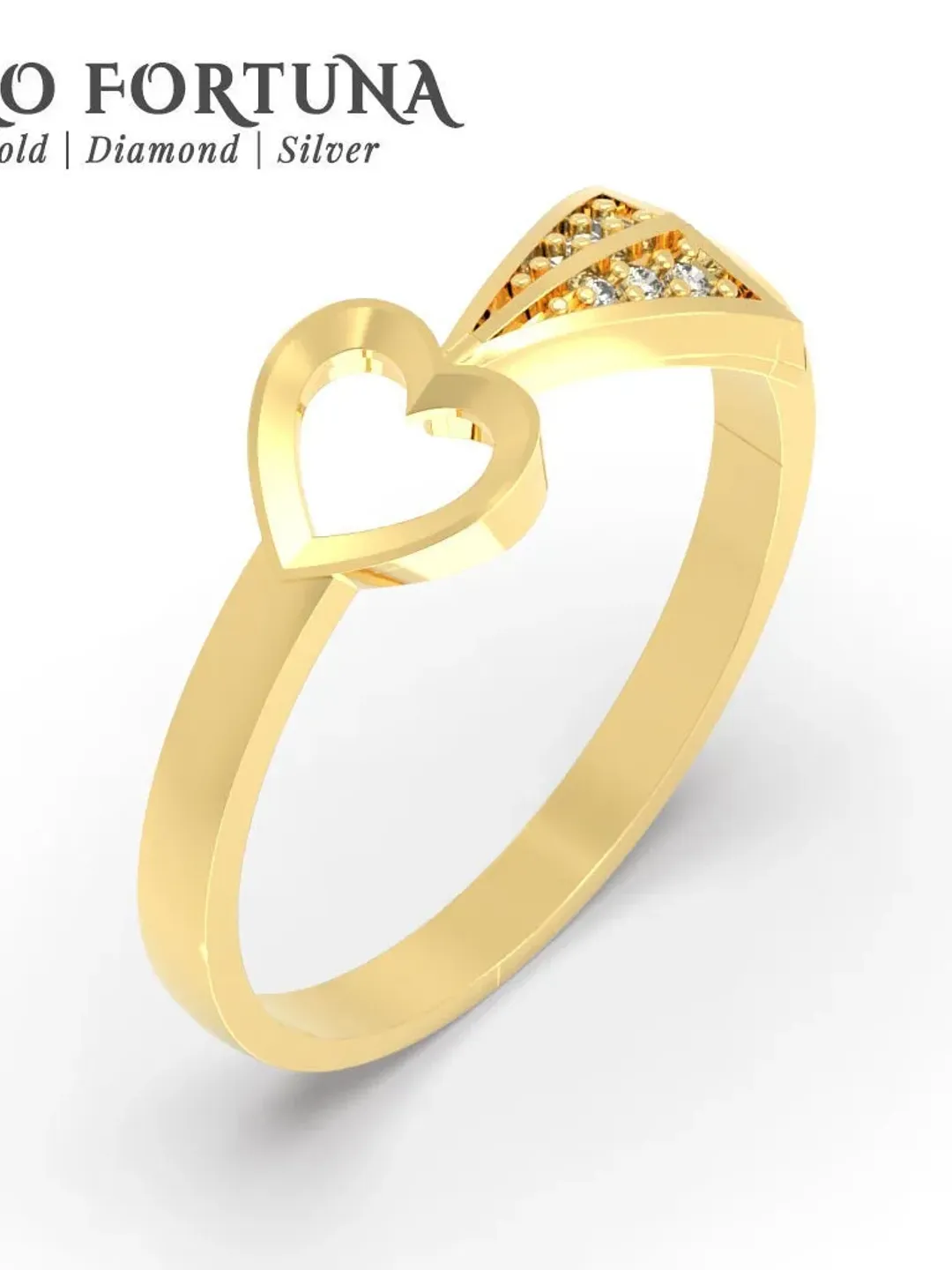 14K Gold Dainty Heart & Arrow Ring for Women, Minimalistic, Stylish, Trendy, Gift for Her, Casual, Anniversary, Valentines,
