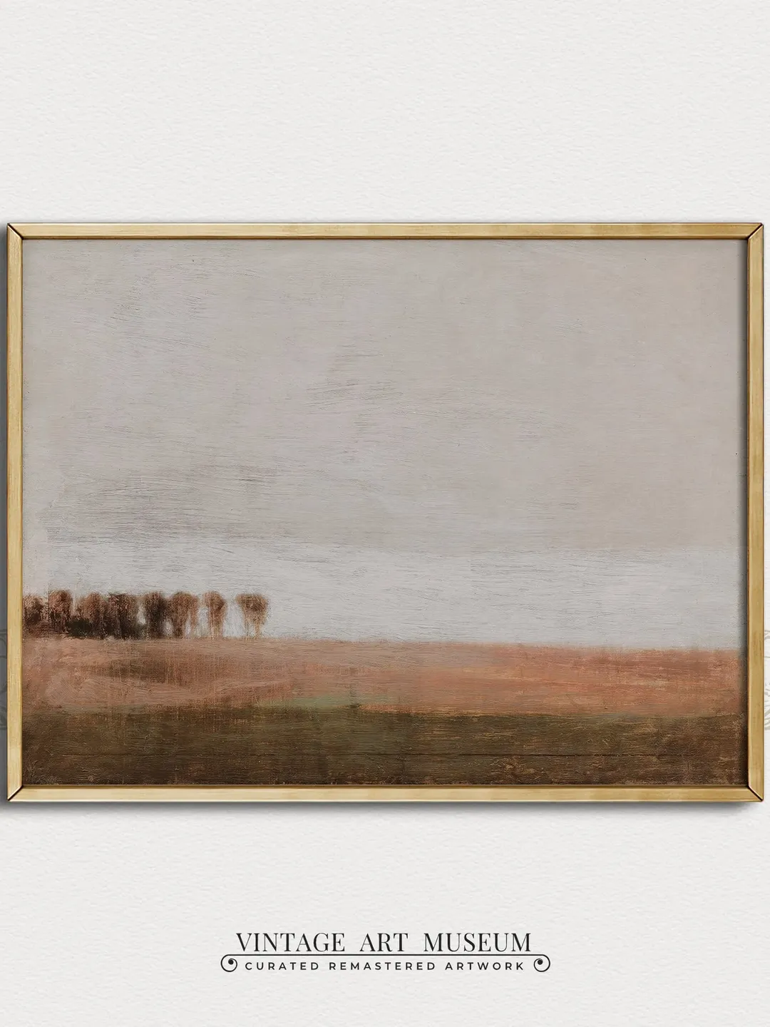 Antique Copenhagen Landscape Art Print Painting, Vintage Farmhouse Wall Decor, PRINTABLE Downloadable | 154