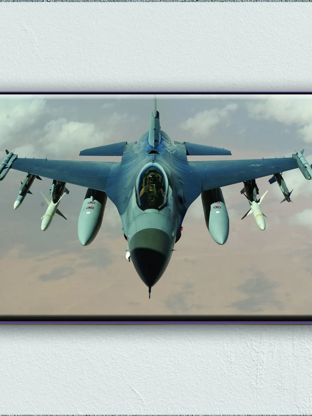 Plane Print on Canvas , Floating Frame Option, Modern Wall Art, Extra Large Canvas Wall Art