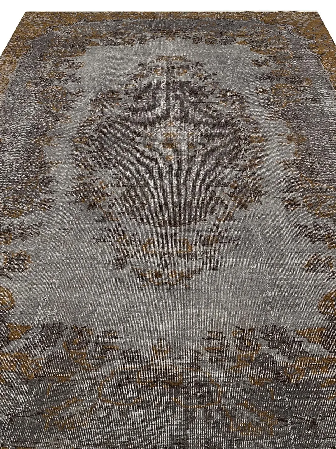 Turkish Rug, Gray Turkish Rug for living room , Home decor, Bohemian Kilim, 6.4x9,7 ft