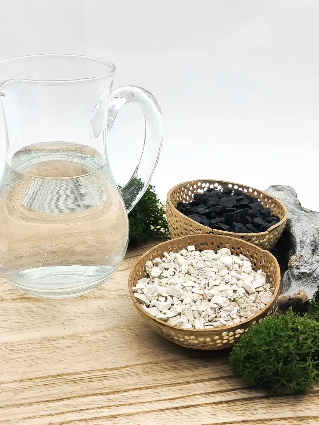 Water purification and mineralization kit: shungite and zeolite