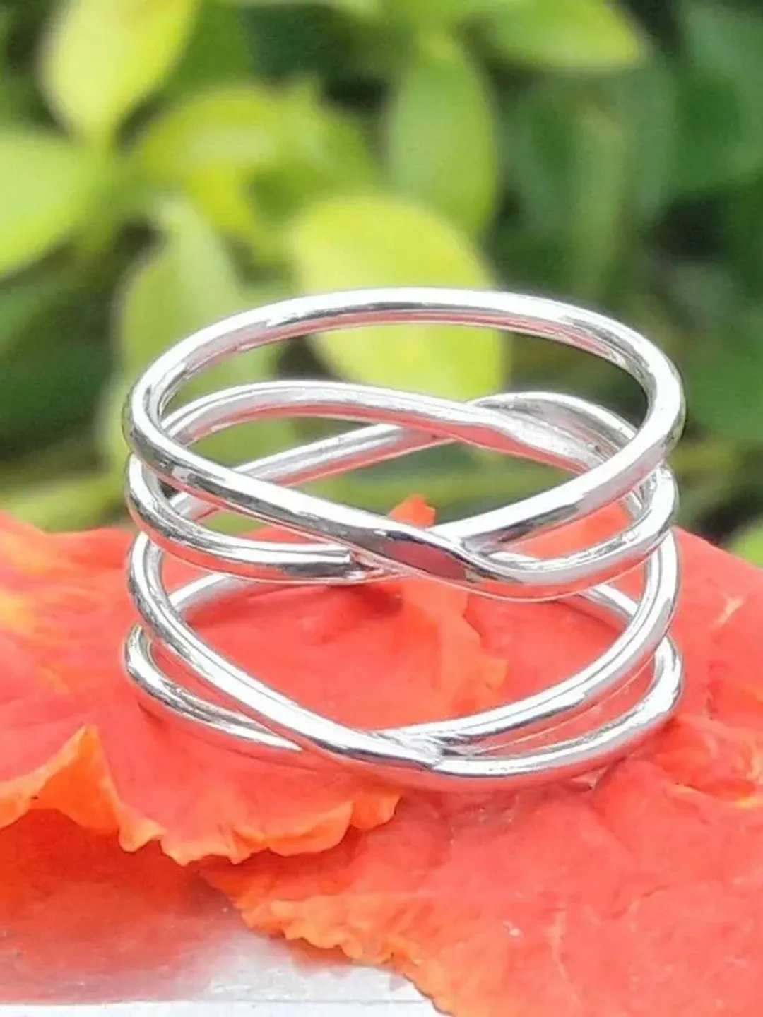 Spiral Ring, Boho Ring, 925 Silver Ring, Handmade Ring, Engagement Ring, Promise Ring, Christmas Gift, Gift Item, Stacking Ring, Chunky Ring