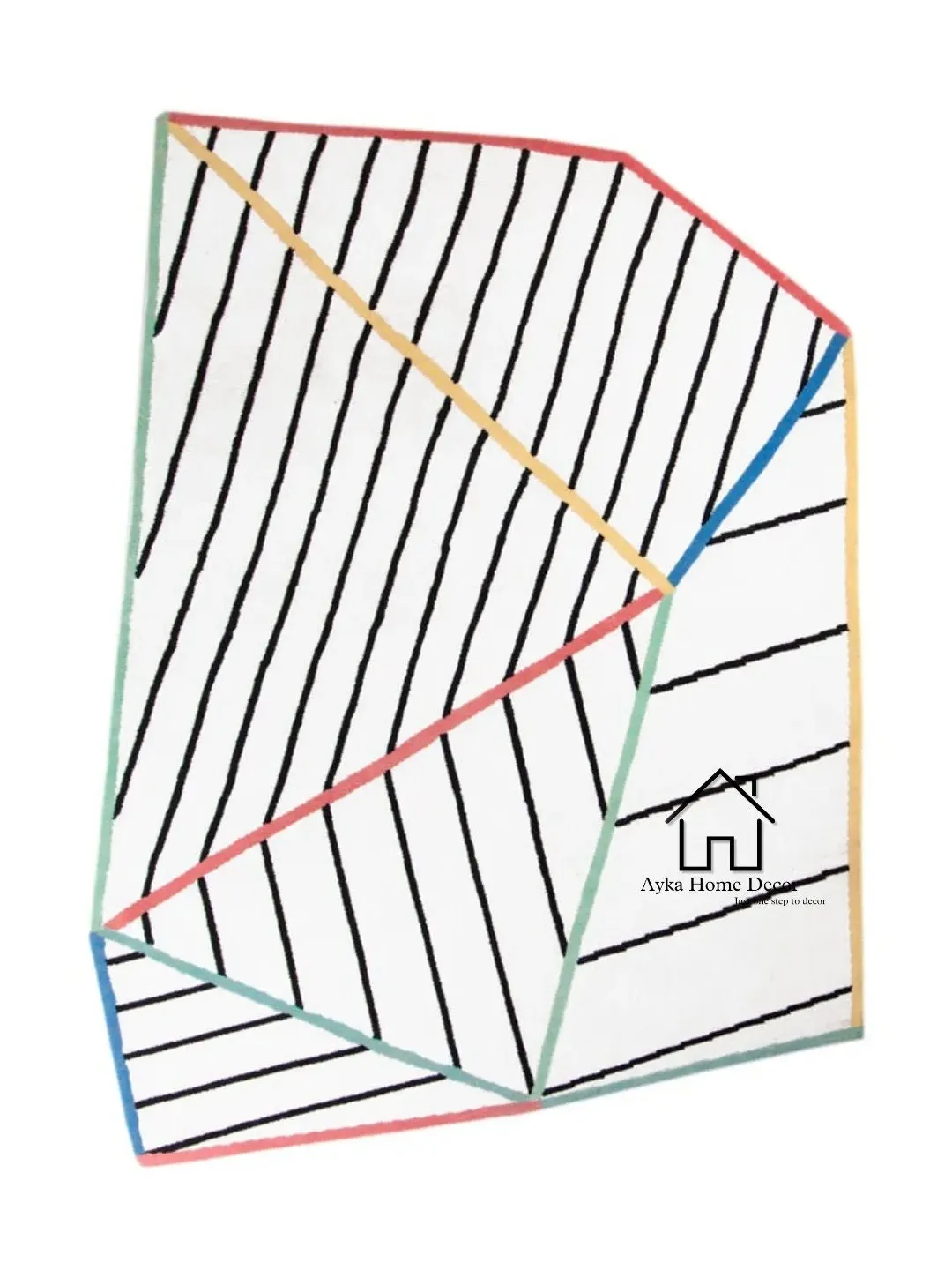 Geometric 100% NEW ZEALAND WOOL Rugs Hand Tufted Rugs Contemporary Rugs Abstract Rugs Modern Rugs Handmade Hand Tuft Rugs Designer Rugs