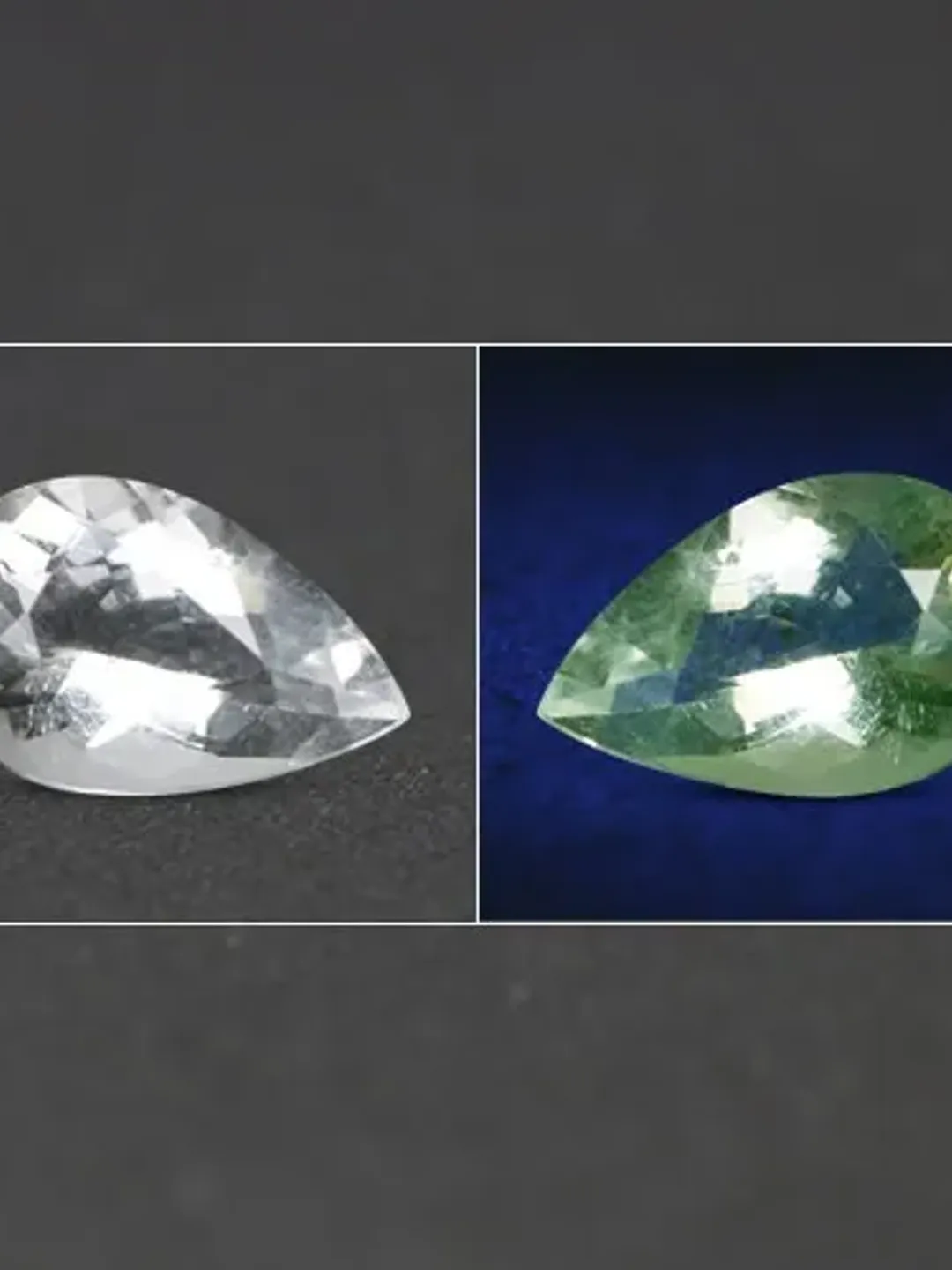 1.03 CT Rare Gemstone 100% Natural UV Color Change Mexican Light Hyalite Opal