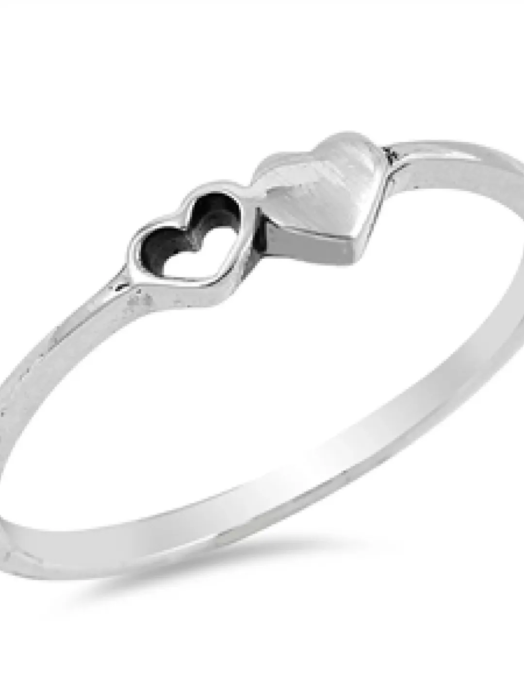 Toe Ring, Thumb Ring, Silver Toe Ring, Heart Toe Ring, Gift under 10, Sterling Thumb Ring, Simple, Dainty, Love for Women Size 4 to 10