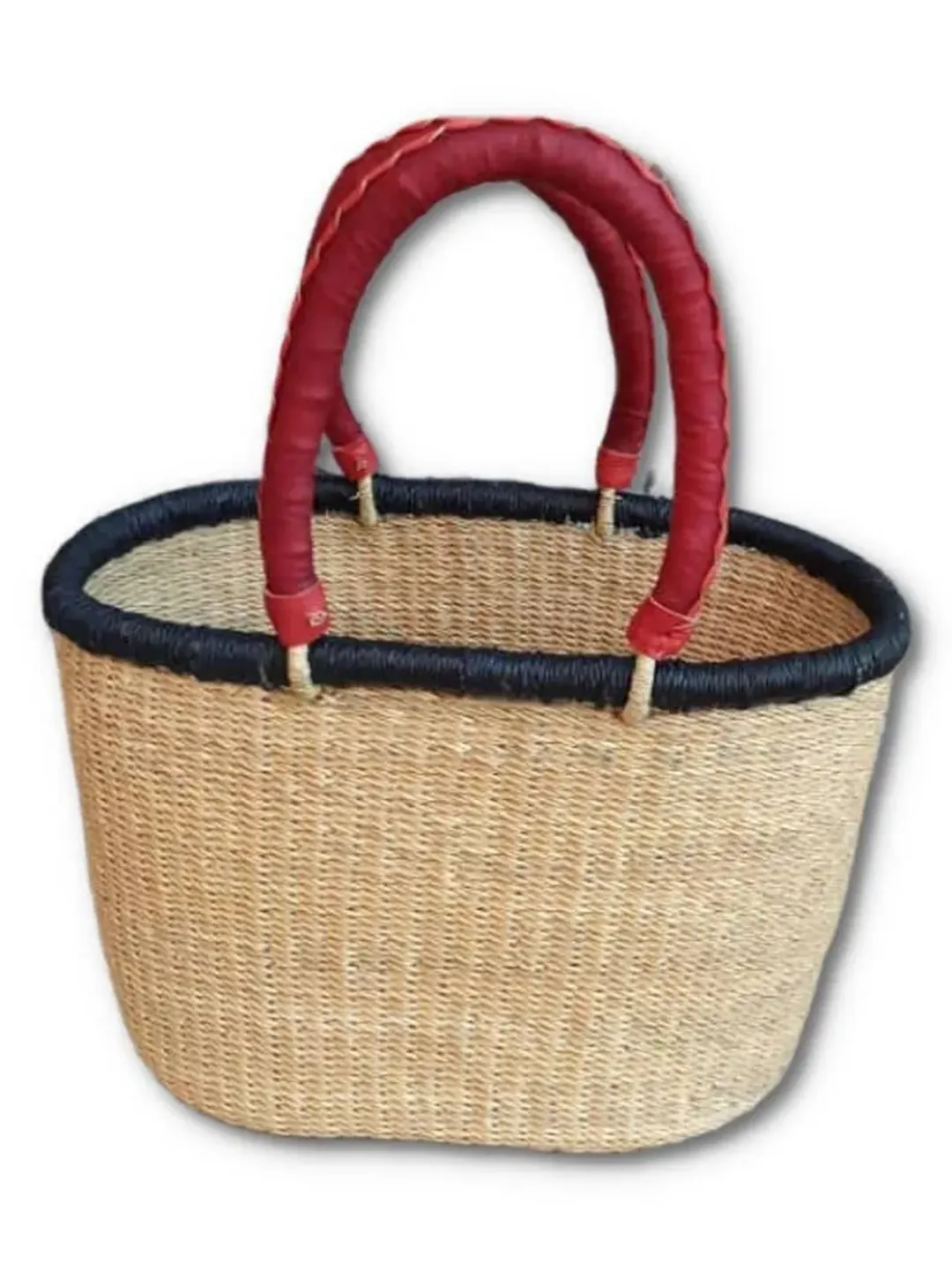 Storage basket | African basket | Bolga Market Basket | Woven basket | Gift basket | African market basket | handmade basket| Ester basket