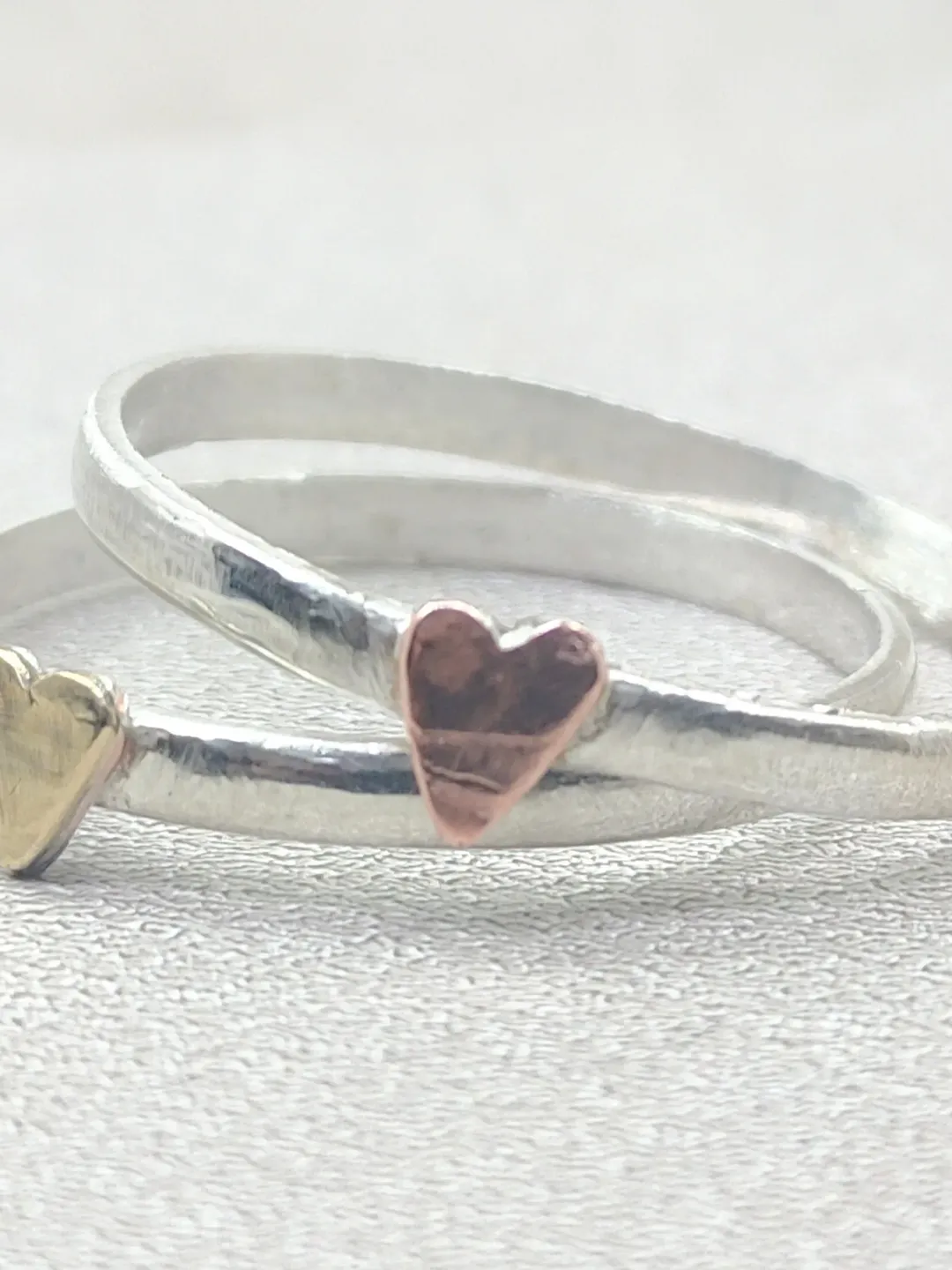 Heart Ring, Midi Ring, Thin Band Ring, Handmade Ring, Sterling Silver Ring, Statement Ring, Stacking Ring, Fidget Ring, Chunky Ring For Her