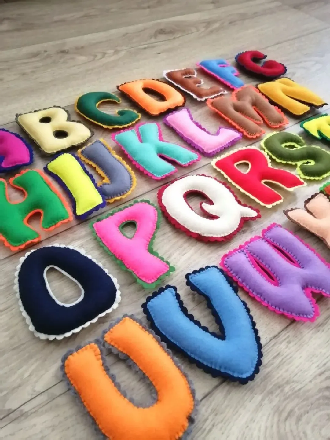 Greek ABC Soft Alphabet Educational Greek alphabet for baby handmade toys