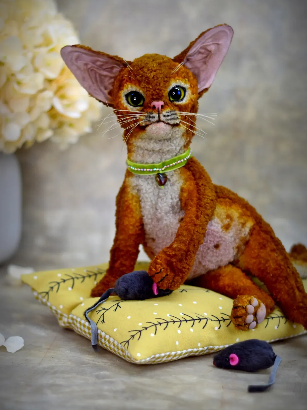 Plush Pattern Kitten - Cat sewing pattern Pattern stuffed animal ...