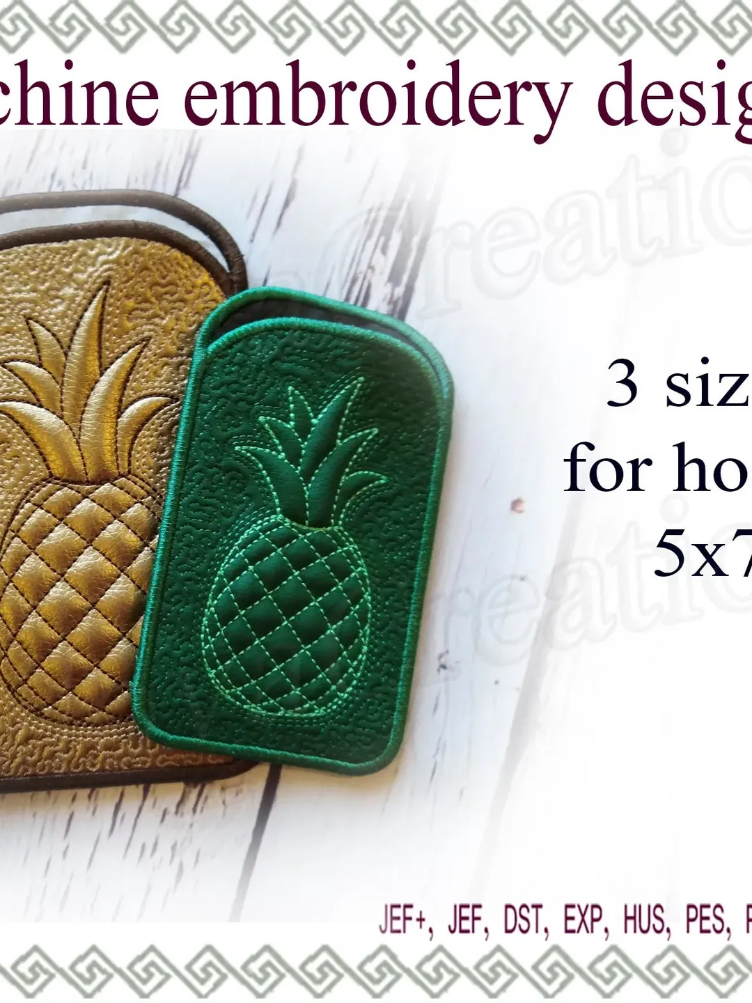 In the hoop Machine Embroidery designs ITH project