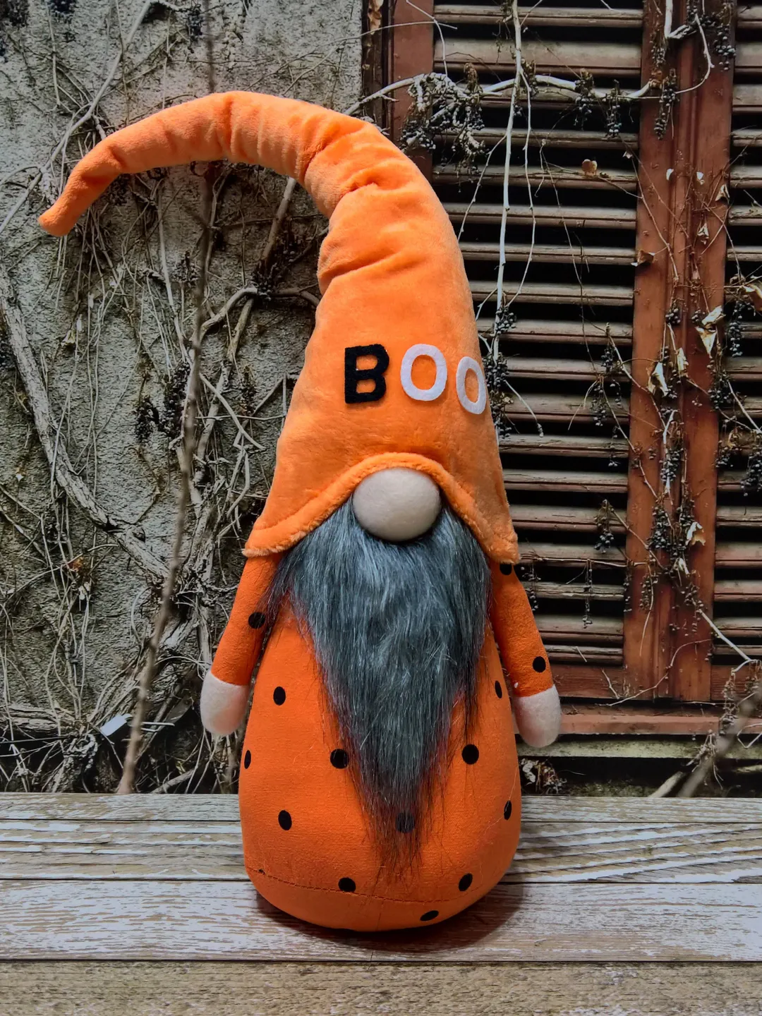 Halloween gnome, Halloween decoration gnome, Halloween outdoor decor, Home decor, Halloween BOO gnome, Gift idea
