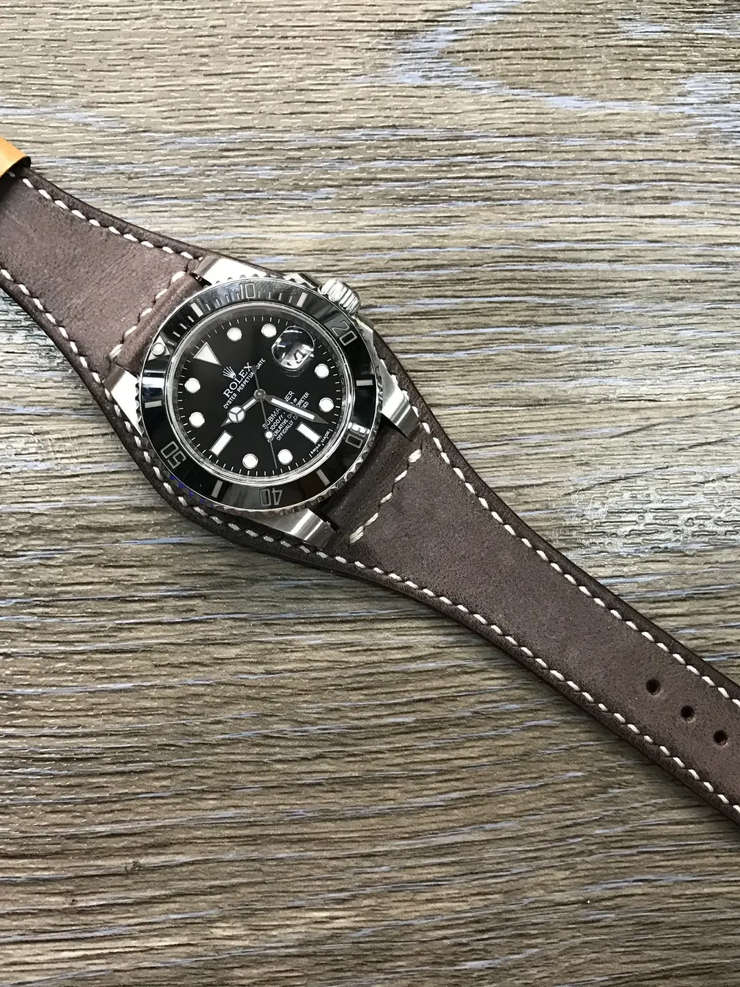 Leather Watch Strap, Gift Ideas for Husband, Brown Leather Watch Band in 19mm 20mm, Mens Wristband, Mens Accessories, Watch Strap Leather