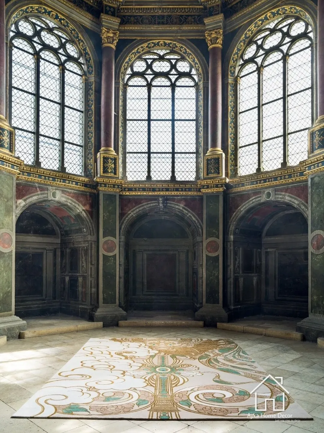 Vally Silky Hand Tufted Erase Pattern Traditional Area Rug Woolen Carpet Large Area Rug Silk & Wool For Customized Size Dm us