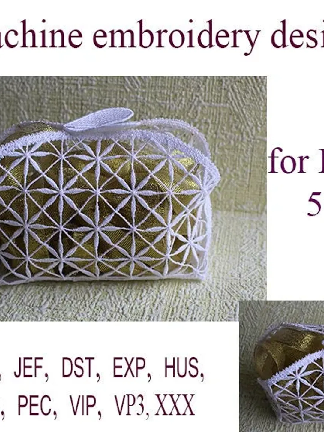 Machine embroidery designs  lace cosmetic bag. embroidery designs.  flowers heart   Embroidery Design.  File Instant Download.