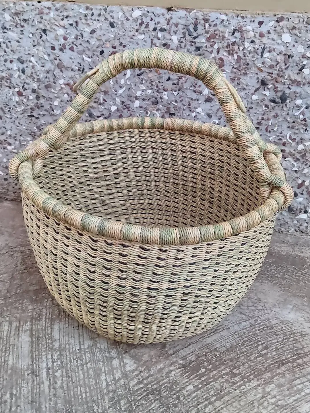 Shopping basket |African Market basket | Market bag | Kids  basket |Picnic basket |Fruit basket |Bolga basket | Straw bag | Makeup organizer
