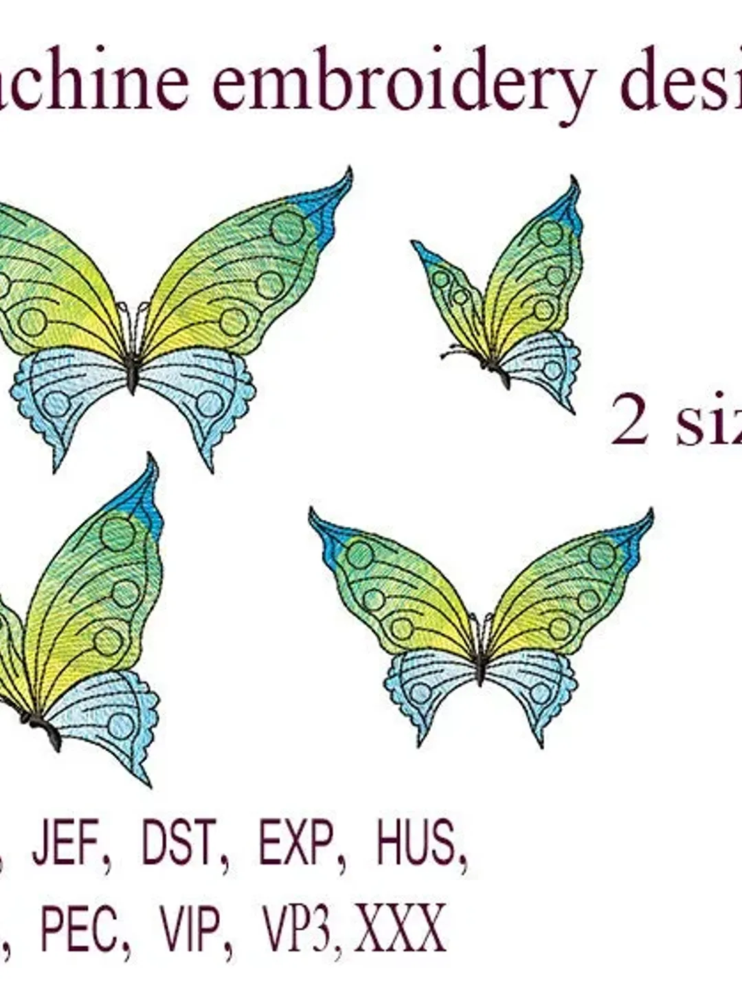 Butterfly pes machine embroidery design baby Embroidery designs Embroidery Frame Instant Download