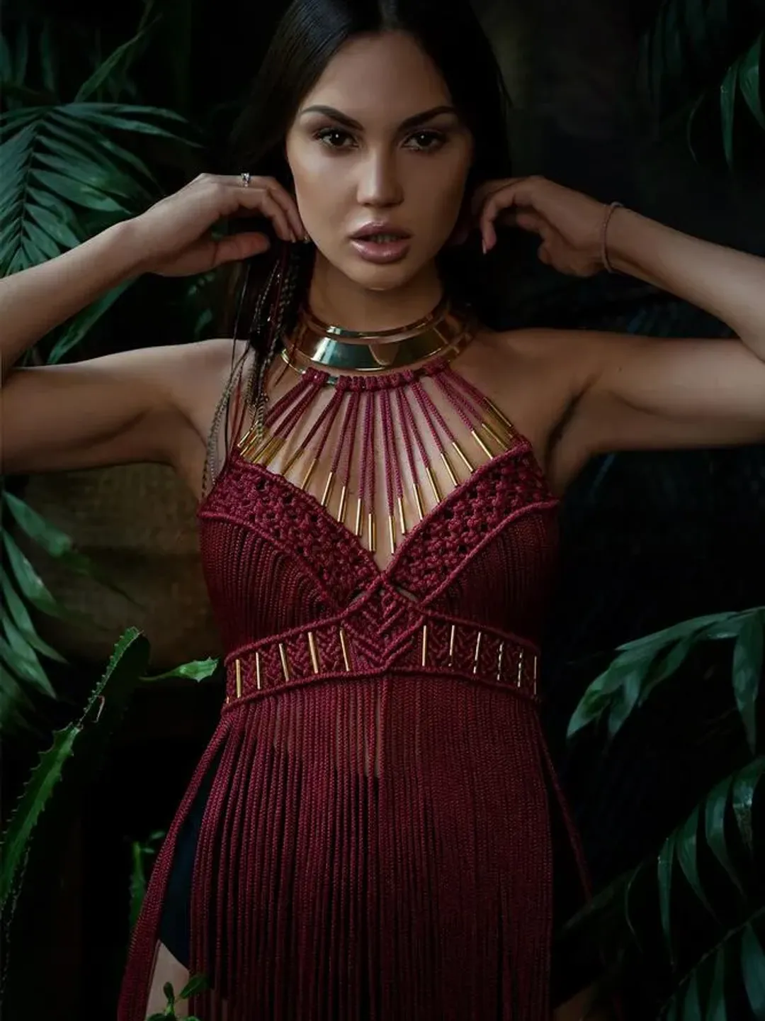 Madeira Macrame  Dress