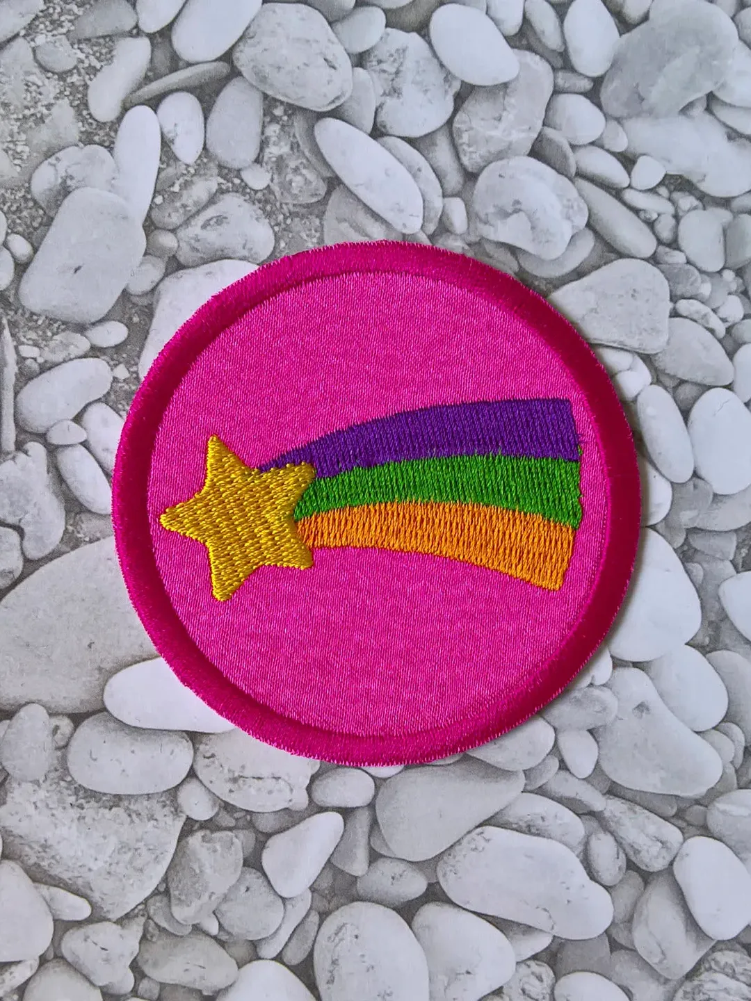 Mabel Shooting Star Patch Sew on or Hook and Loop