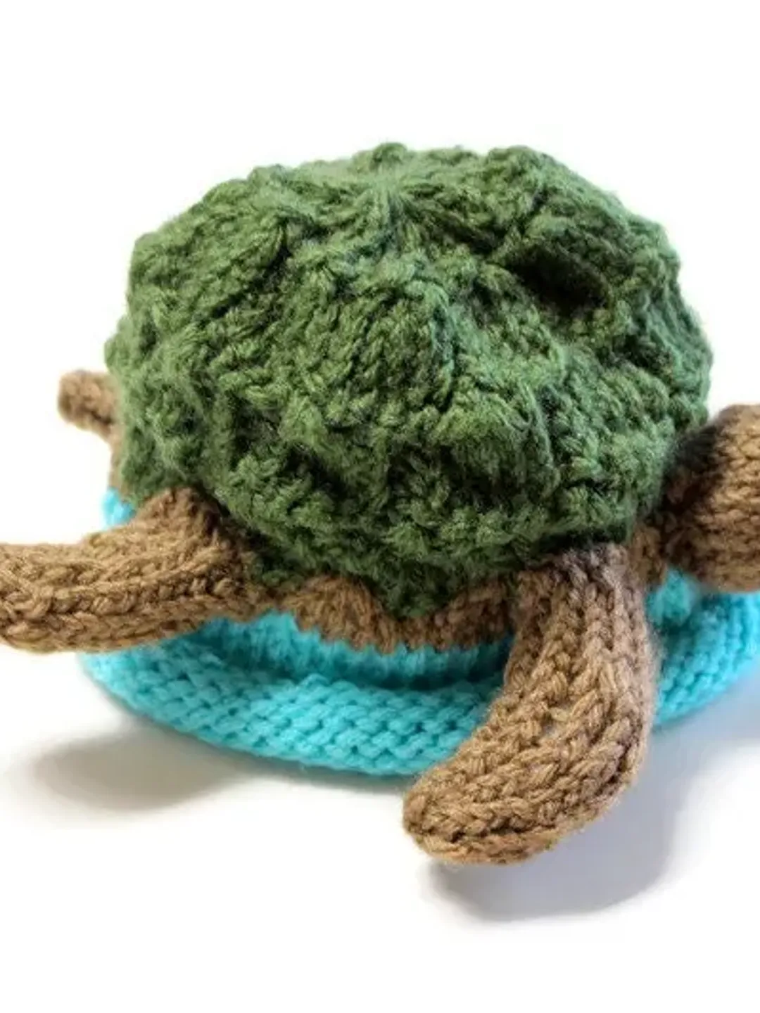 Yarn Turtle Beanie Hat, Green Lizard, Infant Photoshoot Prop, Hats for Kids and Adults, Winter Wear for Babies, Knit Baby Clothes, Gift Idea