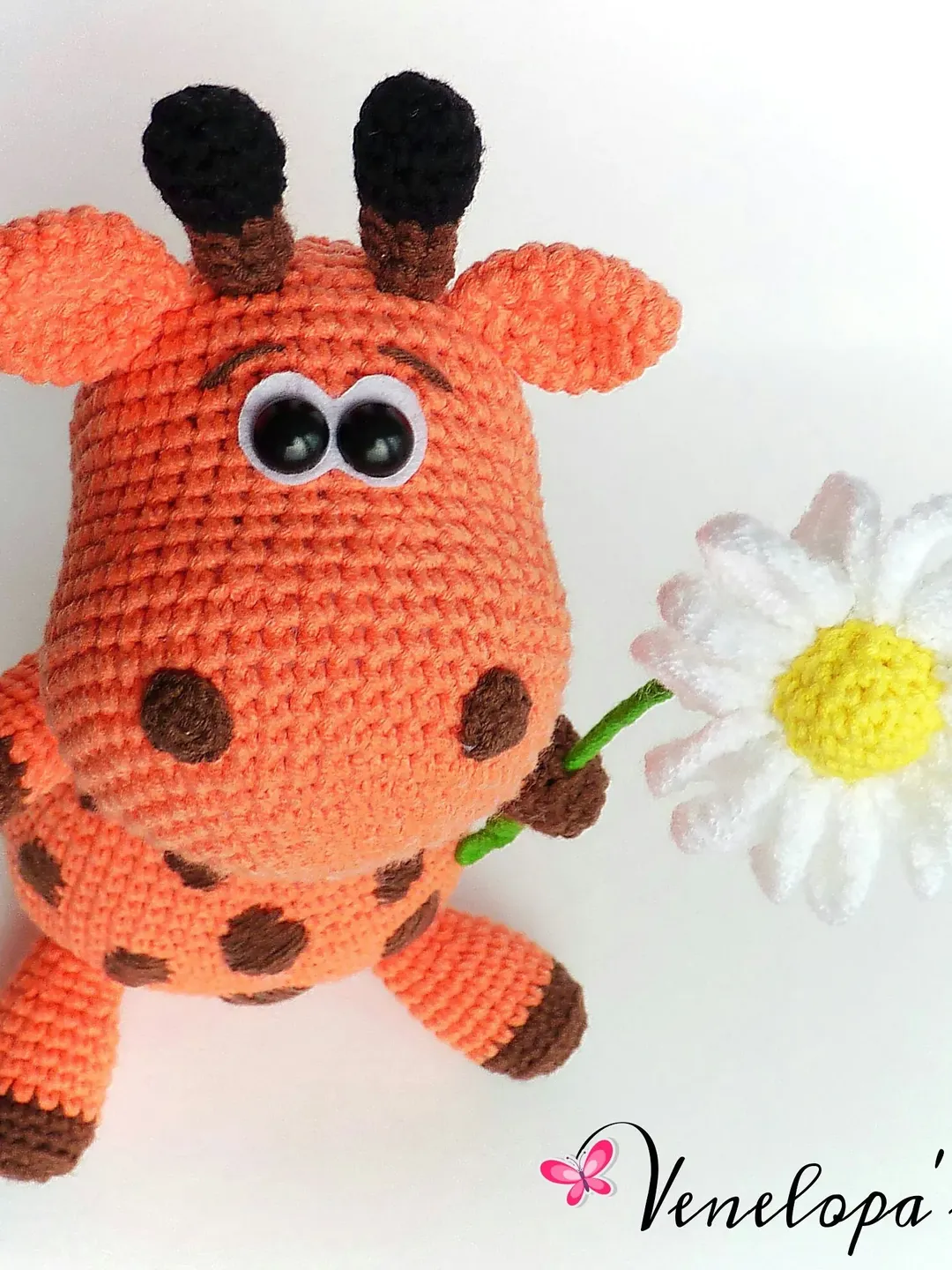 PDF Pattern Amigurumi Crochet Giraffe