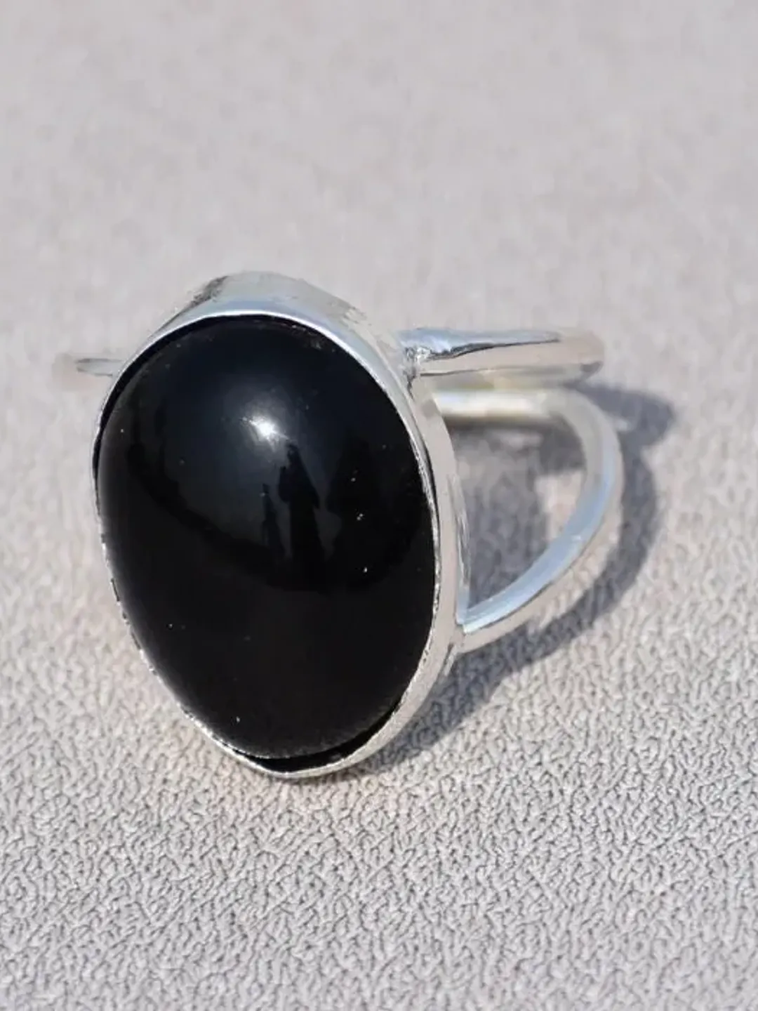 Black Onyx Ring, Handmade Ring, 925 Sterling Silver Rings, Onyx Ring, Oval Onyx Ring, Ladies Ring, Statement Ring, Designer Ring, Gift Idea