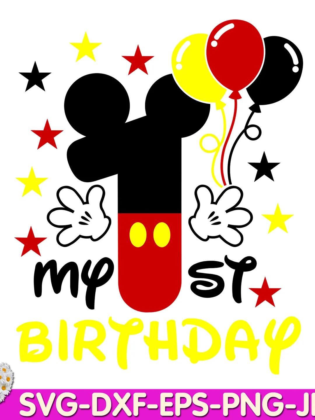 Oh Toodles I'm One Mouse Birthday oh TWOdles 1st  Birthday One digital design Cricut svg dxf eps png ipg pdf cut file